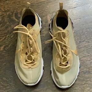 Nike gold Athletic Sneakers
